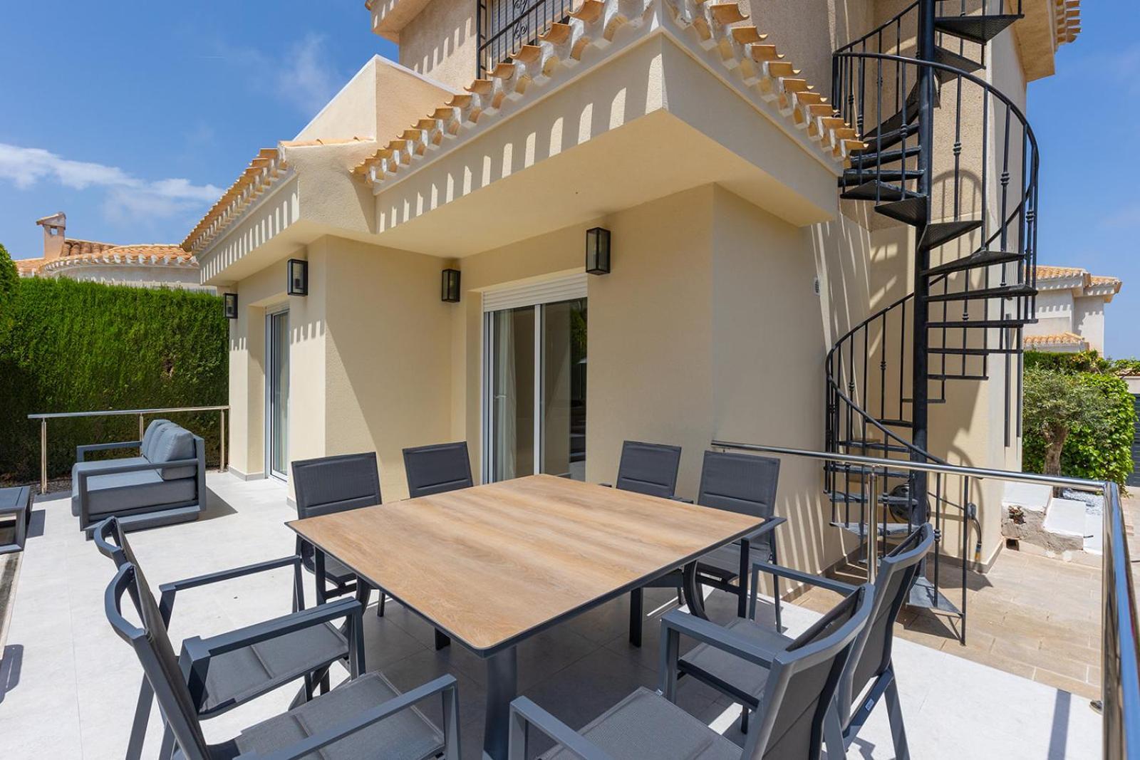 17 Vistamar Playa Flamenca Villa Eksteriør billede
